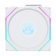 LIAN LI �磻��쥹 ARGB�ե��� UNI FAN TL Wireless LCD 120 White (1pcs) 12TLLCD1W1W LCD��� ���ž 1�ĥѥå� �ۥ磻�� �ڥ���󥻥��Բġ��̳�ƻ����Υ�������Բġ�