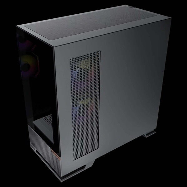 Okinos PC������ Aqua 6 Infinity ATX�б��ߥɥ륿� �ԥ顼�쥹PC������ ARGB PWM�ե���3��ɸ����� ����9��ե�������б� ����360mm�饸�������б� �֥�å��ڥ���󥻥��Բġ��̳�ƻ����Υ�������Բġ�