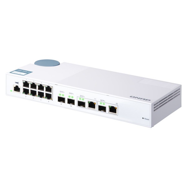 QNAP �ޥ͡����ɥ����å� QSW-M408-2C SMB�Υͥåȥ���ǥץ����� ����ȥ꡼��٥��10GbE L2 �����å��󥰥ե��֥�å���96 Gbps�ڤ����󤻾��ʤǤ�/Ǽ�������б���