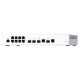 QNAP �ޥ͡����ɥ����å� QSW-M408-2C SMB�Υͥåȥ���ǥץ����� ����ȥ꡼��٥��10GbE L2 �����å��󥰥ե��֥�å���96 Gbps�ڤ����󤻾��ʤǤ�/Ǽ�������б���