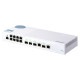 QNAP �ޥ͡����ɥ����å� QSW-M408-2C SMB�Υͥåȥ���ǥץ����� ����ȥ꡼��٥��10GbE L2 �����å��󥰥ե��֥�å���96 Gbps�ڤ����󤻾��ʤǤ�/Ǽ�������б���