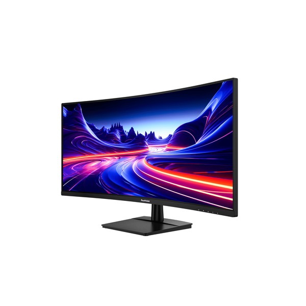 FeuVision UWQHD 曲面ウルトラワイドモニター FSID34EQ3CA 34型 / 3440x1440 / FSID34EQ3CA / 200Hz / 1ms HDMI 2.0 x2 / DP 1.4 x2 DPケーブル / ACアダプタ インレット / スタンド / 3年保証