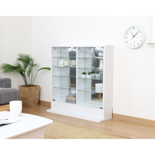 4953980570840 不二貿易 ｺﾚｸｼｮﾝﾗｯｸ TOR ﾛｰﾀｲﾌﾟﾐﾗｰ付き WH ホワイト  