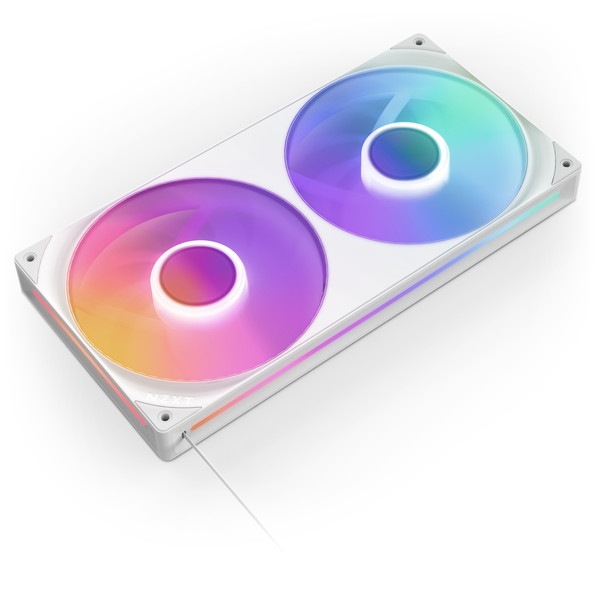 NZXT ������ �������ե��� ���󥰥�ե졼��ե��� F280 RGB CORE 280mm 2000RPM RF-U28HF-W1 �ۥ磻�� ��ڥ���󥻥��Բġ��̳�ƻ����Υ�������Բġ�