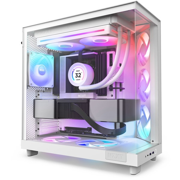 NZXT ������ �������ե��� ���󥰥�ե졼��ե��� F280 RGB CORE 280mm 2000RPM RF-U28HF-W1 �ۥ磻�� ��ڥ���󥻥��Բġ��̳�ƻ����Υ�������Բġ�