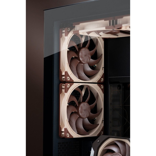 Noctua PC�ե��� NF-A14X25-G2-PWM-SX2-PP 140mm 2�ĥ��å� ��ž����25rpm���ե��å� �Ų� 4-Pin��³ �֥饦�� �ڥ���󥻥��Բġ��̳�ƻ����Υ�������Բġ�