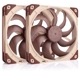Noctua PC�ե��� NF-A14X25-G2-PWM-SX2-PP 140mm 2�ĥ��å� ��ž����25rpm���ե��å� �Ų� 4-Pin��³ �֥饦�� �ڥ���󥻥��Բġ��̳�ƻ����Υ�������Բġ�
