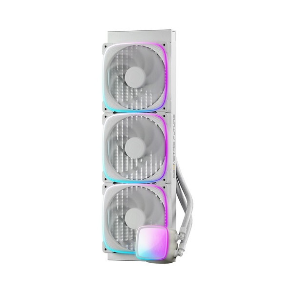 GEOMETRIC FUTURE CPU�����顼 Eskimo Pro 42W GF-ES-PRO-420-WT �ʰ׿��� 140mm LED�ե��� �ۥ磻�� �ڥ���󥻥��Բġ��̳�ƻ����Υ�������Բġ�