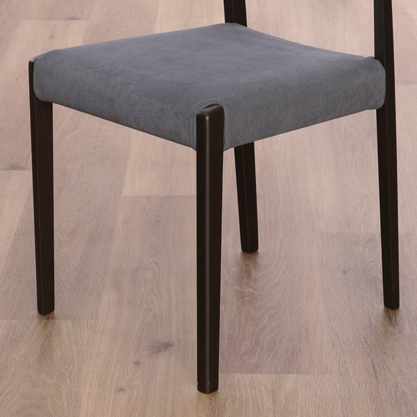 不二貿易 超軽量ダイニングチェア TART(タルト) BR CK142 BR 商品コード99417【代引・日時指定・キャンセル不可・北海道沖縄離島配送不可】 -お取リ寄せ-
