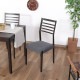 不二貿易 超軽量ダイニングチェア TART(タルト) BR CK142 BR 商品コード99417【代引・日時指定・キャンセル不可・北海道沖縄離島配送不可】 -お取リ寄せ-