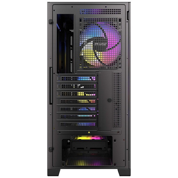 Okinos PC������ 612 C ARGB ATX�б� �ߥɥ륿� ARGB�ե���4��ɸ����� ����10��120mm�ե�������б� �֥�å��ڥ���󥻥��Բġ��̳�ƻ����Υ�������Բġ�