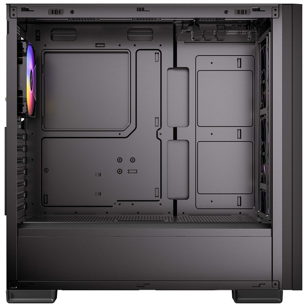 Okinos PC������ 612 C ARGB ATX�б� �ߥɥ륿� ARGB�ե���4��ɸ����� ����10��120mm�ե�������б� �֥�å��ڥ���󥻥��Բġ��̳�ƻ����Υ�������Բġ�