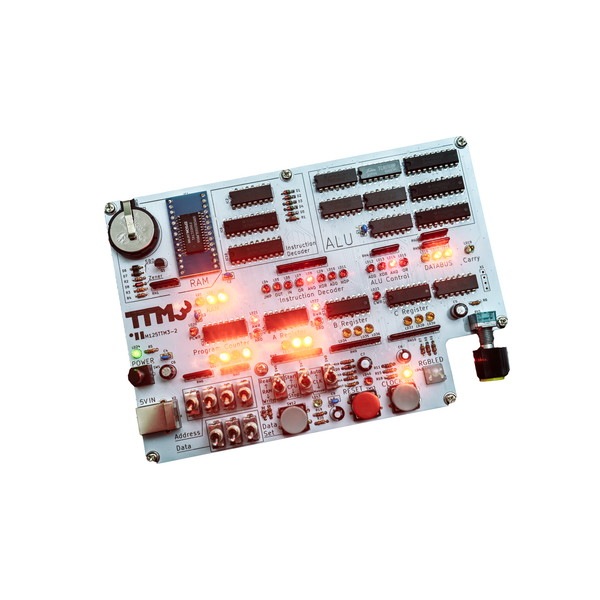 ビット・トレード・ワン TTM3 論理ゲートから創る自作CPU 学習キット(3-bit) 工作キット 電子工作 BitTradeOne ADTTM3 【キャンセル不可・北海道沖縄離島配送不可】 -お取り寄せ-