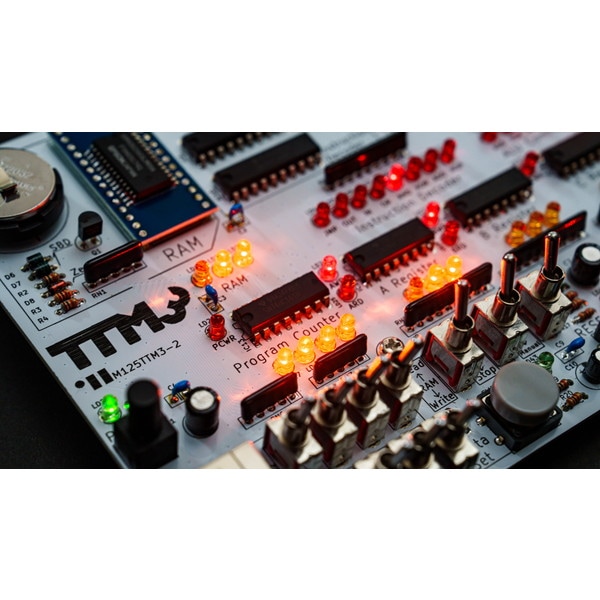 ビット・トレード・ワン TTM3 論理ゲートから創る自作CPU 学習キット(3-bit) 工作キット 電子工作 BitTradeOne ADTTM3 【キャンセル不可・北海道沖縄離島配送不可】 -お取り寄せ-