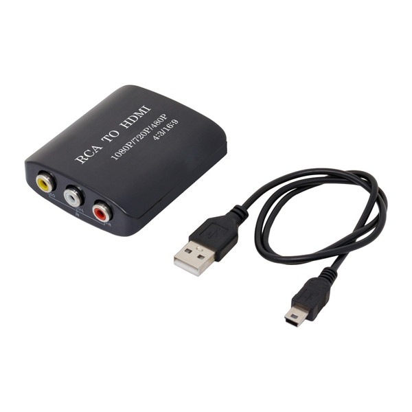 AINEX �����ͥå��� MCV-RCAHD02 RCA-HDMI�Ѵ��� �Ĳ���&�������ڤ��ؤ��б� 16:9��4:3�ڥ���󥻥��Բġ��̳�ƻ����Υ�������Բġ� -������-