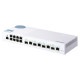 QNAP マネージドスイッチ QSW-M408-4C SMBネットワークデプロイ用 エントリーレベルの10GbE L2 Webマネージドスイッチ 4 x 10GbE SFP+/RJ45コンボポート / 8 x RJ45 ギガビットイーサネットポート 【お取り寄せ商品です/納期都度対応】