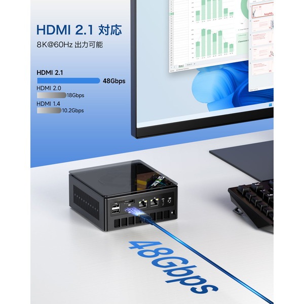 4529327932383 GMKtec ミニPC NucBox K8 Plus GMK-K8 PLUS-32/1T