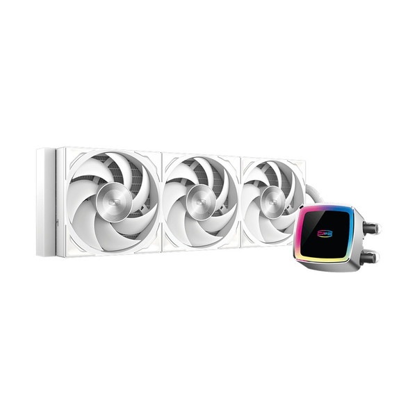 【美品】360mm 水冷CPUクーラー ホワイト 本体 6940526114789 【9月11日発売】CPS 水冷CPUクーラー DE360MAX-WH