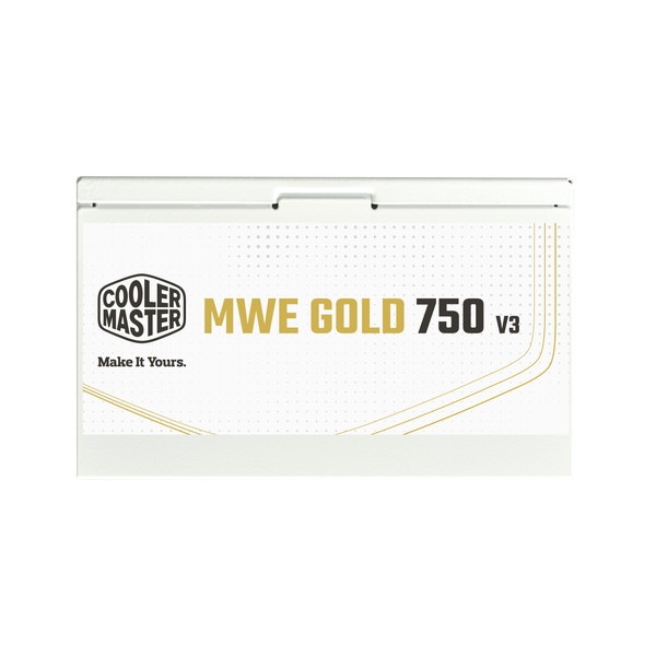 CoolerMaster PC�Ÿ� MWE Gold 750 V3 NM WH FR ��⥸��顼���꡼�� 80PLUS GOLDǧ�� ATX3.1�б� 750W �ۥ磻�� MPE-7506-ACAG-GJP �ڥ���󥻥��Բġ��̳�ƻ����Υ�������Բġ�