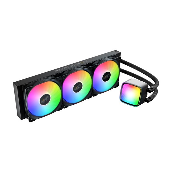 GEOMETRIC FUTURE CPU�����顼 Eskimo Pro 36B GF-ES-PRO-360-BK �ʰ׿��� 140mm LED�ե��� �֥�å� �ڥ���󥻥��Բġ��̳�ƻ����Υ�������Բġ�