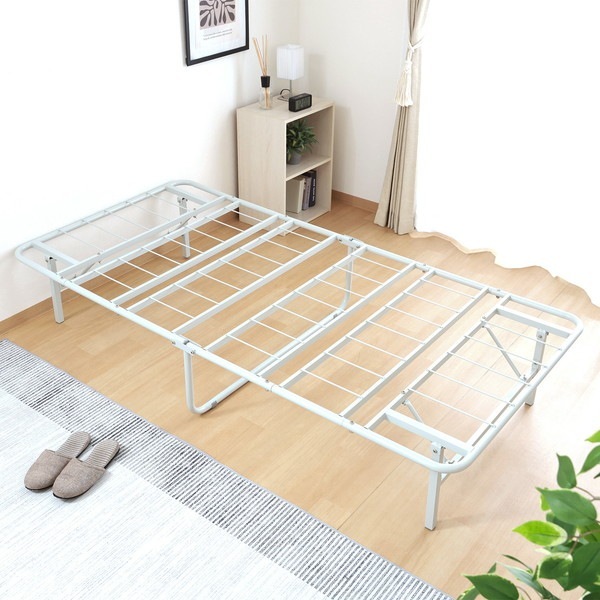 不二貿易 工具不要折りたたみパイプベッド easy GY 商品コード87496 【代引・日時指定・キャンセル不可・北海道沖縄離島配送不可】 -お取リ寄せ-