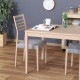 不二貿易 超軽量ダイニングチェア TART(タルト)WHW CK142 WH 商品コード99418【代引・日時指定・キャンセル不可・北海道沖縄離島配送不可】 -お取リ寄せ-