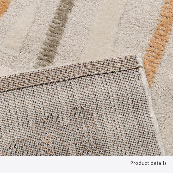 イケヒコ カーペット デザインラグ ウィルトンカーペット 長方形 アイボリー 北欧柄 シンプル 約160×230cm 1321650010401【代引き不可】【北海道沖縄離島は配送不可】-お取り寄せ品-