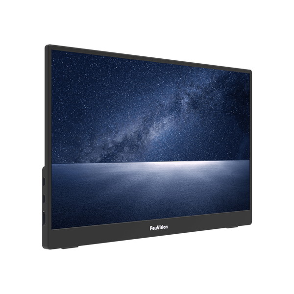 FeuVision ��Х����˥��� FSID16PMF0TI 15.6�� / FSID16PMF0TI / 1920x1080 / HDMI 1.4 x1 / USB-C x2 / HDMI�����֥� / USB-C�����֥� / �Хå� / AC�����ץ� USB-C���� / 3ǯ�ݾ�