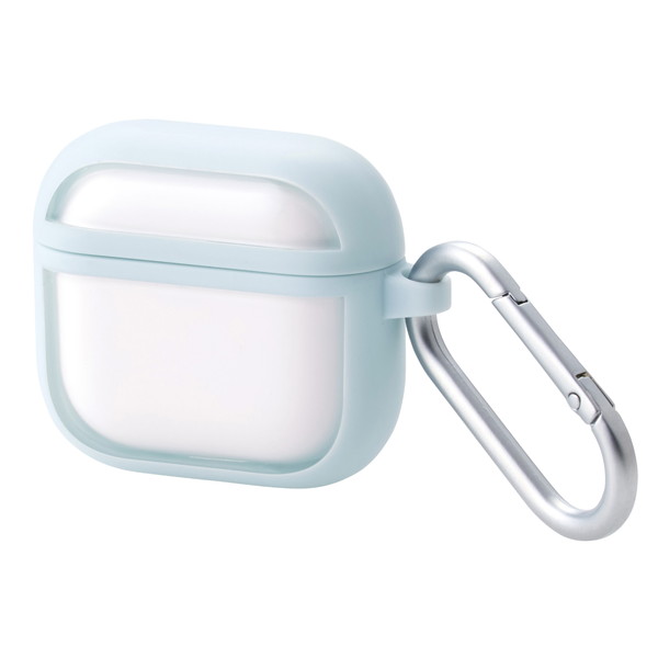 ELECOM ���쥳�� AVA-AP06TSLFCBU AirPods 4 ������ �� �Ѿ׷� ���С� �� �磻��쥹 / MagSafe �����б� �� �׷�ۼ� ��ɻ� ����ӥ��� TOUGH SLIM LITE �֥롼 �ڥ���󥻥��Բġ��̳�ƻ����Υ�������Բġ�