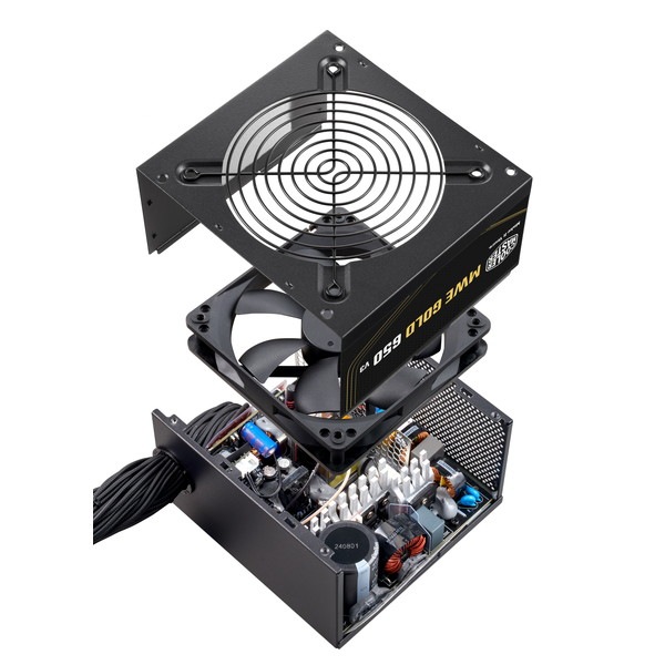 CoolerMaster PC�Ÿ� MWE Gold 650 V3 NM FR ��⥸��顼���꡼�� 80PLUS GOLDǧ�� ATX3.1�б� 650W �֥�å� MPE-6502-ACAAG-3BJP �ڥ���󥻥��Բġ��̳�ƻ����Υ�������Բġ�