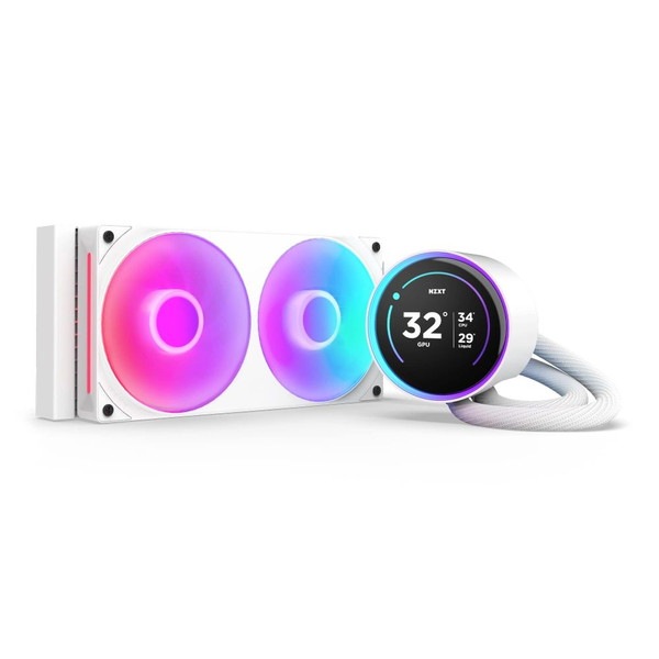 NZXT KRAKEN ELITE RGB serise ����CPU�����顼 RL-KR24E-W2 �ۥ磻�� LGA1851�б� �ڥ���󥻥��Բġ��̳�ƻ����Υ�������Բġ�