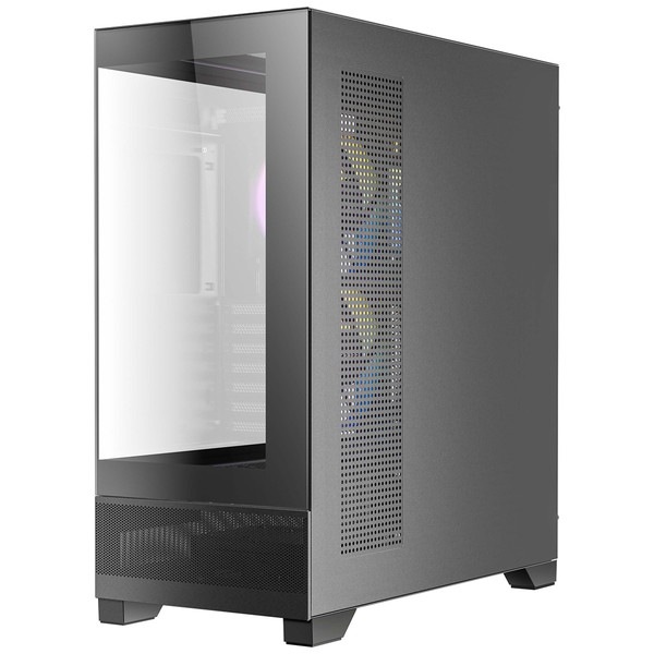 Antec �ߥɥ륿�PC������ CX700 ARGB �֥�å� ATX�б� ARGB�ե���3��ɸ����� �ڥ���󥻥��Բġ��̳�ƻ����Υ�������Բġ�