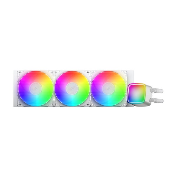 GEOMETRIC FUTURE CPU�����顼 Eskimo Pro 36W GF-ES-PRO-360-WT �ʰ׿��� 140mm LED�ե��� �ۥ磻�� �ڥ���󥻥��Բġ��̳�ƻ����Υ�������Բġ�