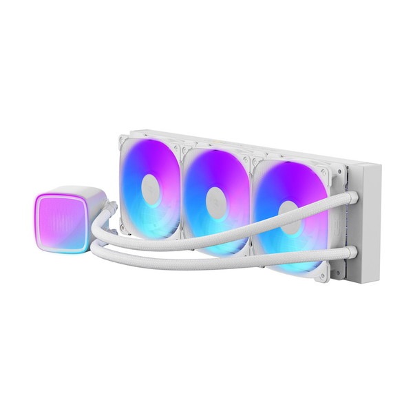 GEOMETRIC FUTURE CPU�����顼 Eskimo Pro 36W GF-ES-PRO-360-WT �ʰ׿��� 140mm LED�ե��� �ۥ磻�� �ڥ���󥻥��Բġ��̳�ƻ����Υ�������Բġ�