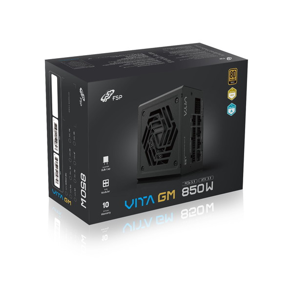 FSP VITA GM 850W 80PLUS ATX3.1 電源ユニット VITA GM | 電源 (PSU) | FSP