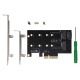 Ainex �����ͥå��� M.2 NVMe SSD�Ѵ�PCIe������ SATA����� AIF-09�ڥ���󥻥��Բġ��̳�ƻ����Υ�������Բġ� -������-