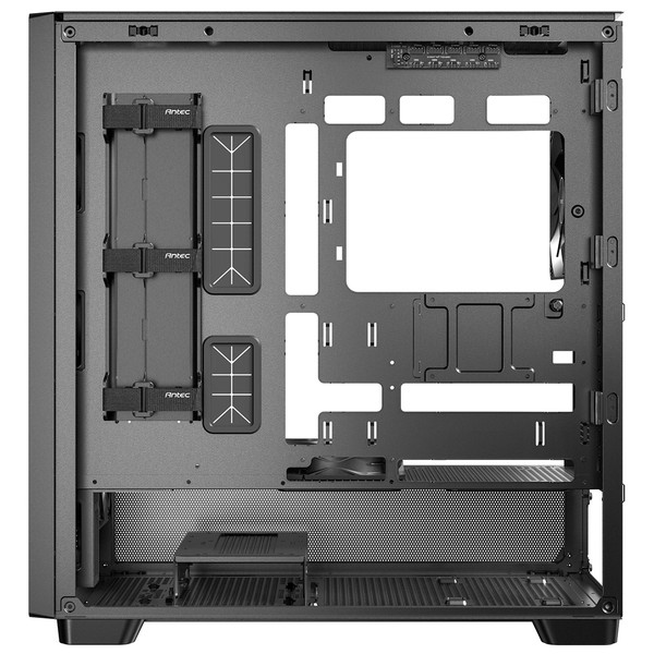 Antec �ߥɥ륿�PC������ FLUX SE �֥�å� �ں� �������饹�ѥͥ� �۲���������� 120mm�ե��� 5��ɸ����� ΢�����ޥ����ܡ����б� �ڥ���󥻥��Բġ��̳�ƻ����Υ�������Բġ�