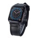 ELECOM ���쥳�� AW-45BDLHVBK ���åץ륦���å� �Х�� �٥�� SE / Series 7 / 6 / 5 / 4 / 3 / 2 / 1 [ 45mm 44mm 42mm ] �쥶�� �ӥ��ͥ� ���֥�å� �֥�å��ڥ���󥻥��Բġ��̳�ƻ����Υ�������Բġ�