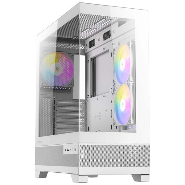 Antec �ߥɥ륿�PC������ CX700 ARGB WHITE �ۥ磻�� ATX�б� ARGB�ե���3��ɸ����� �ڥ���󥻥��Բġ��̳�ƻ����Υ�������Բġ�