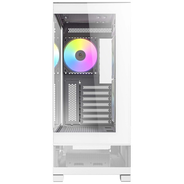 Antec �ߥɥ륿�PC������ CX700 ARGB WHITE �ۥ磻�� ATX�б� ARGB�ե���3��ɸ����� �ڥ���󥻥��Բġ��̳�ƻ����Υ�������Բġ�