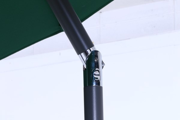 不二貿易 アルミパラソル 240cm グリーン TJB004 商品コード37850【代引・日時指定・キャンセル不可・北海道沖縄離島配送不可】 -お取リ寄せ-