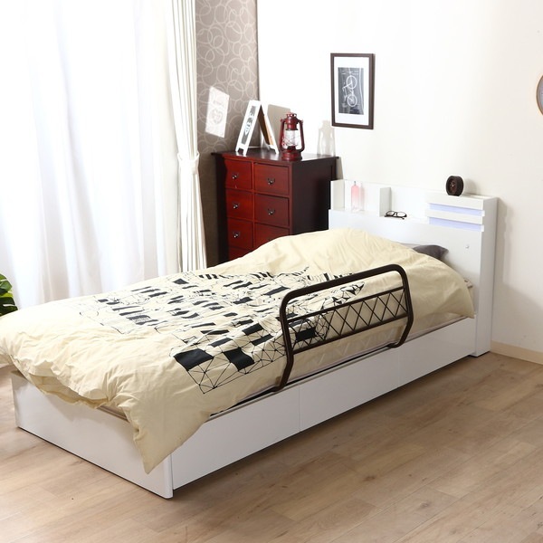 不二貿易 ベッドガード 89898 商品コード15553 【代引・日時指定・キャンセル不可・北海道沖縄離島配送不可】 -お取リ寄せ-