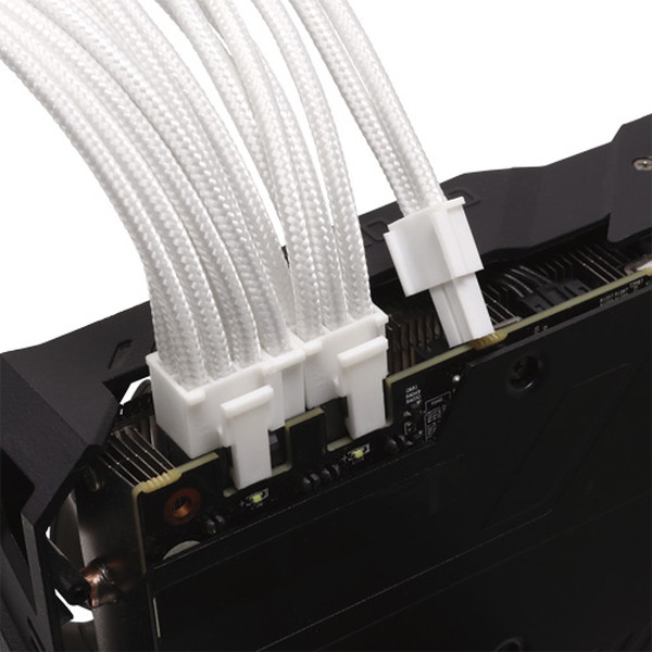 Ainex �����ͥå��� PCI Express���Ÿ���Ĺ���꡼�֥����֥� 30cm �ۥ磻�� PX-015V-WH2�ڥ���󥻥��Բġ��̳�ƻ����Υ�������Բġ� -������-