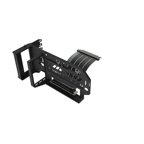 CoolerMaster ケース・アクセサリー MCA-U000C-KFVK03(V VGA Card Holder Kit Gen5 Black) 縦置きマウント GPUパネル付 取り外し可能 ブラック VERTICAL GRAPHICS CARD HOLDER KIT GEN 5 【キャンセル不可・北海道沖縄離島配送不可】
