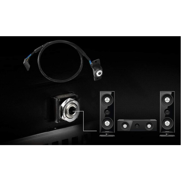 ASRock Rear Speaker out audio cable kit ���������֥륭�å� DeskminiA300 �������å� �ڥ���󥻥��Բġ��̳�ƻ����Υ�������Բġ�