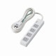ELECOM 쥳 T-T1D-3425WH 3pin̎ ώގȎ Ύ؎ 4ĸ 2.5m Ύ܎ ڥ󥻥Բġ̳ƻΥԲġ