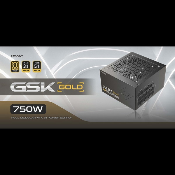 0761345201414 Antec 電源ユニット GSK750 V2 ATX3.1 高効率高耐久