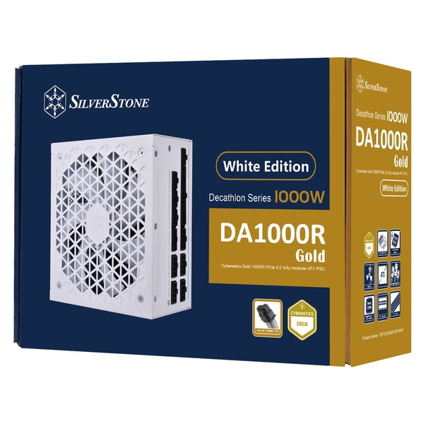 Silverstone PC�Ÿ� Decathlon 1000R Gold SST-DA1000R-GM-WWW �ۥ磻�� 1000W Cybenetics Gold ATX 3.0 & PCIe 5.0�ե�⥸��顼ATX PSU ��������������ꡦ����󥻥��Բġ��̳�ƻ����Υ�������Բġ�
