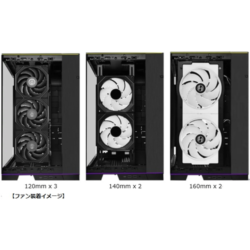 Lian Li ��å��幽¤O11D EVO RGB���ѥե���ȥ�å��奭�åȡ�O11DERGB-4W �ڥ���󥻥��Բġ��̳�ƻ����Υ�������Բġ�