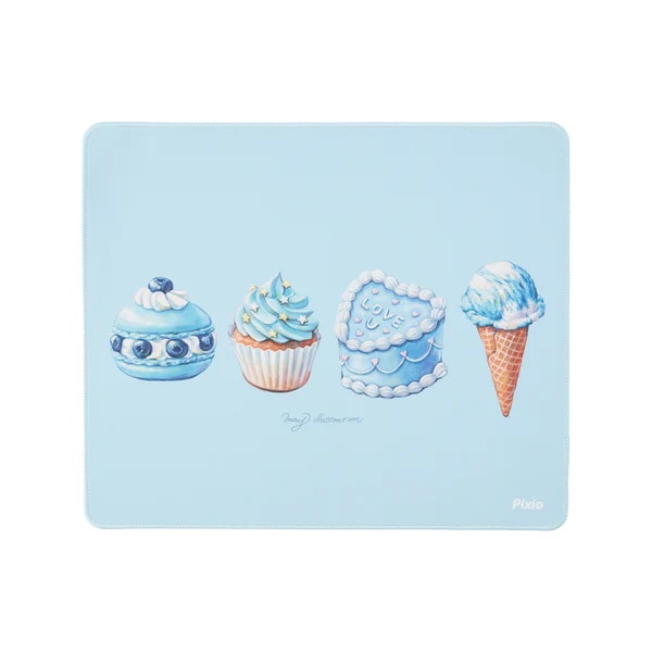 Pixio マウスパッドM PXMP045M Mouse Pad クリーミー・オーダー 360mm×300mm ゲーミングマウスパッド 【キャンセル不可・北海道沖縄離島配送不可】